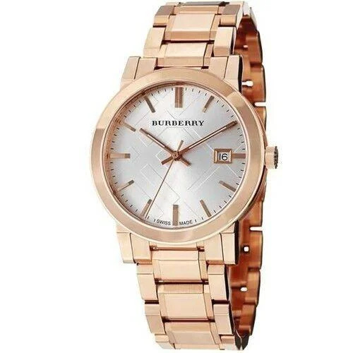 Burberry The City BU9004 Rose Gold Tone Stainless Steel Unisex Watch
