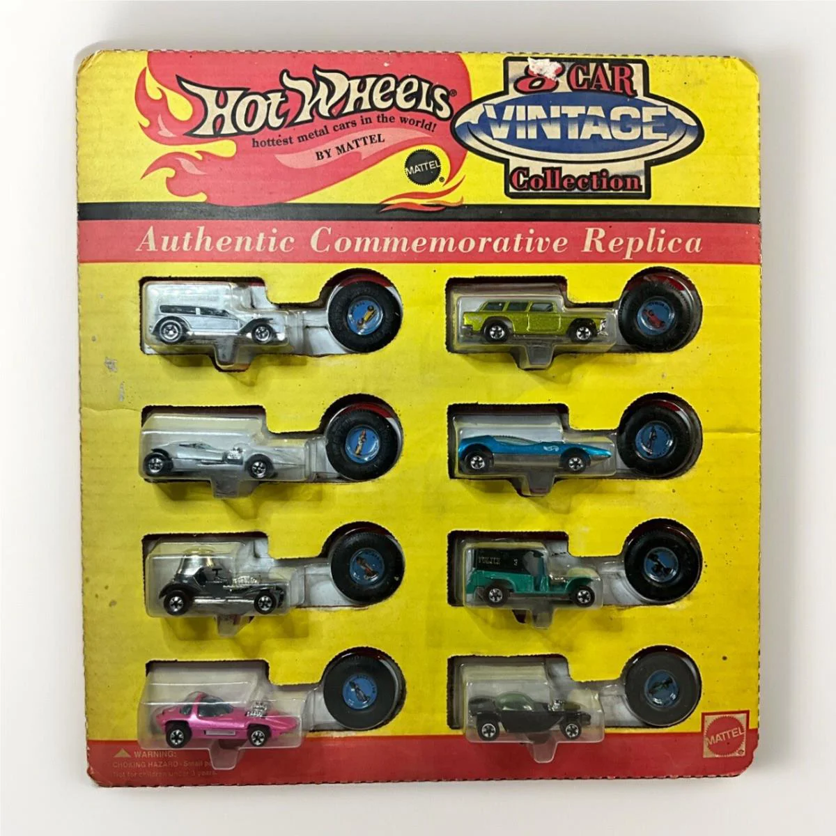 1993 Hot Wheels 8 Car Vintage Collection Commemorative Nos
