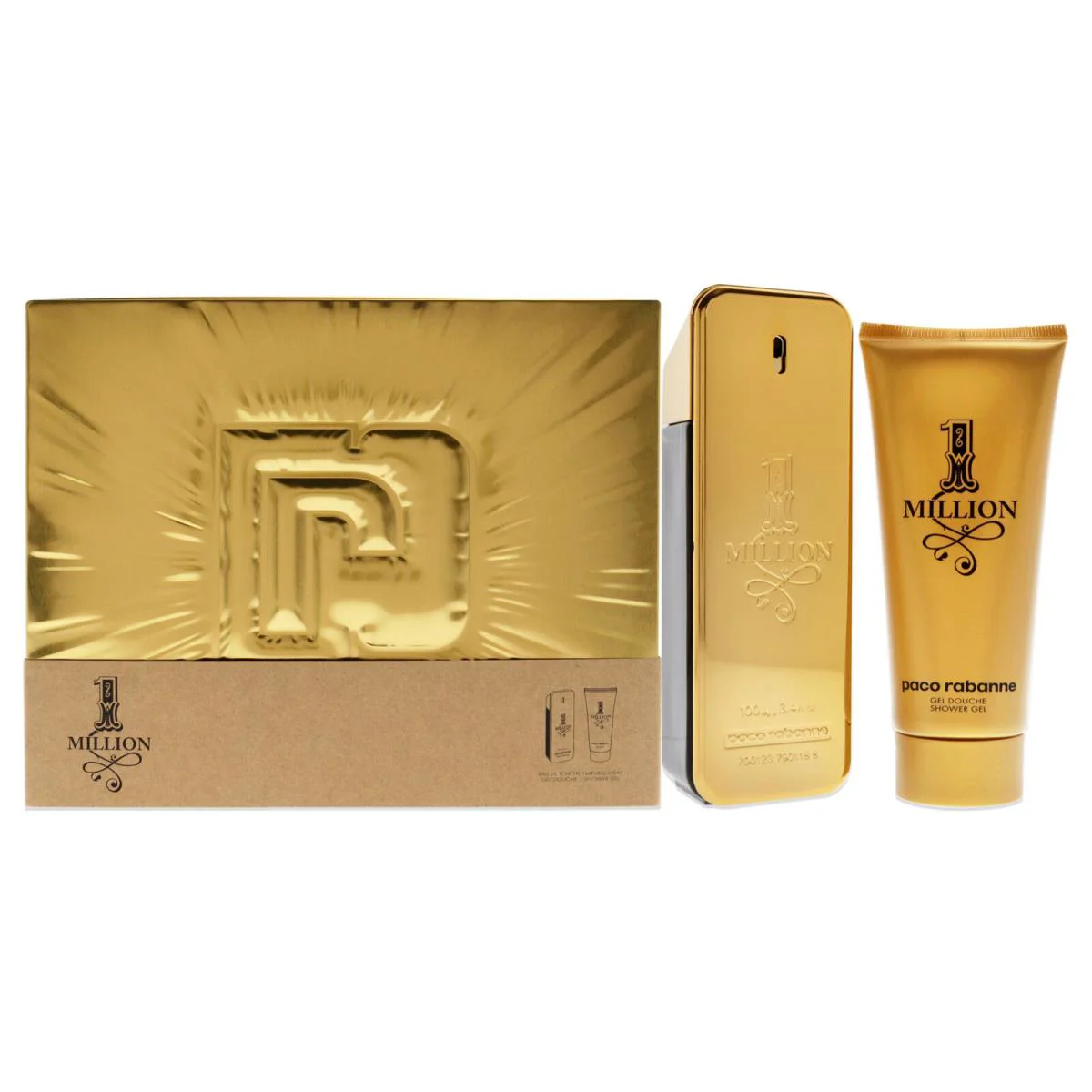 1 Million  For Men - 2 Pc Gift Set by Paco Rabanne