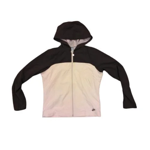 Womens Nike 227769 234 Full Zip Vintage 2007 Track Suit Brown Tan Jacket Pants S (4-6)