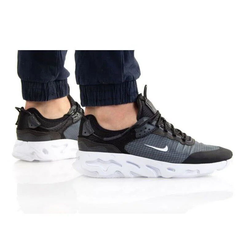 Nike React Live CV1772 003 Black/dark Smoke Grey-white Men`s Size 7