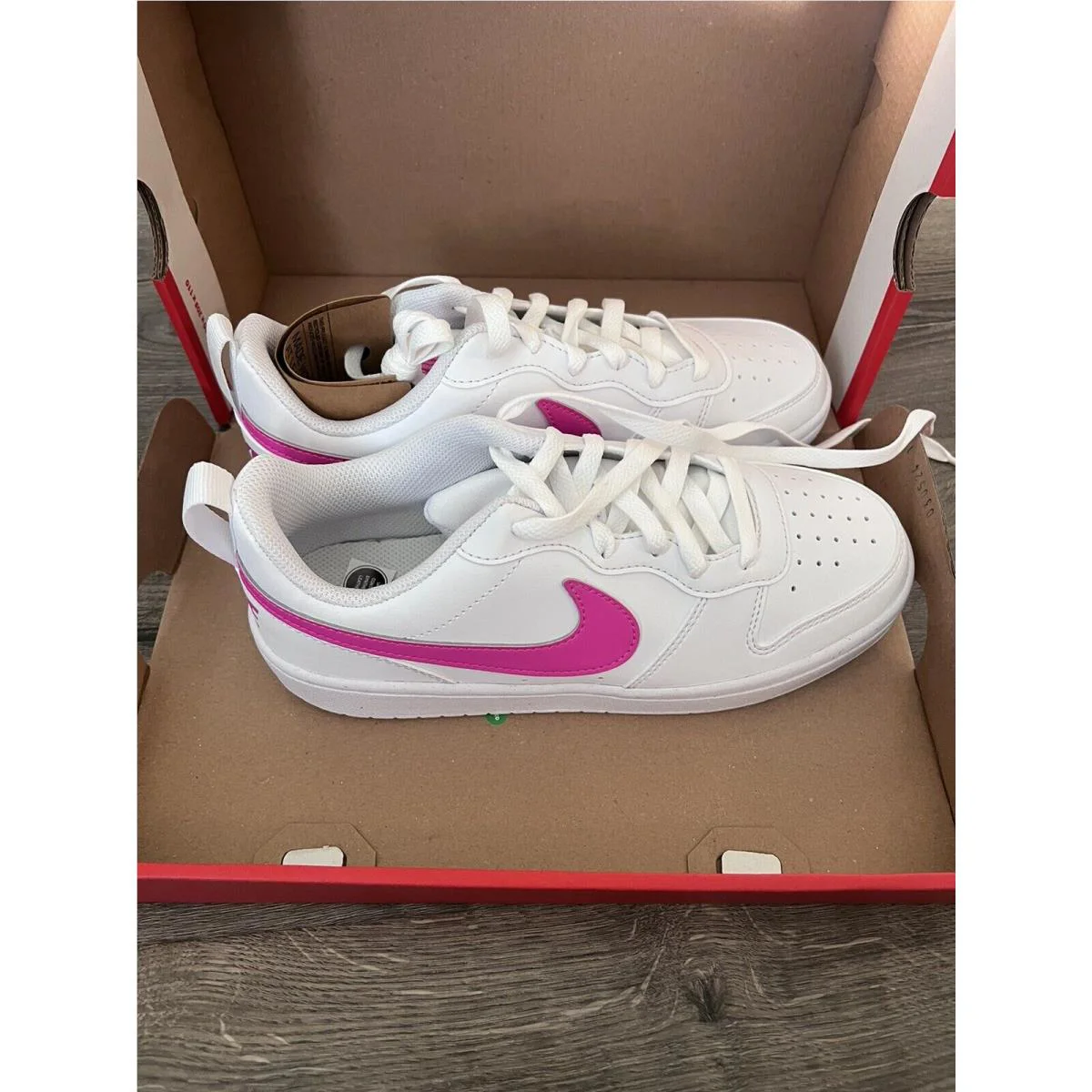 Nike Court Borough Low Recraft Big Kids` Shoes Size 5 Y