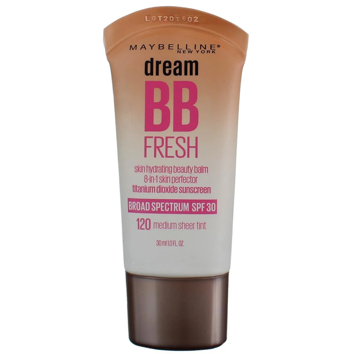 6 Pack Maybelline Dream Fresh BB Cream Medium Sheer Tint 120 Spf 30 1 fl oz