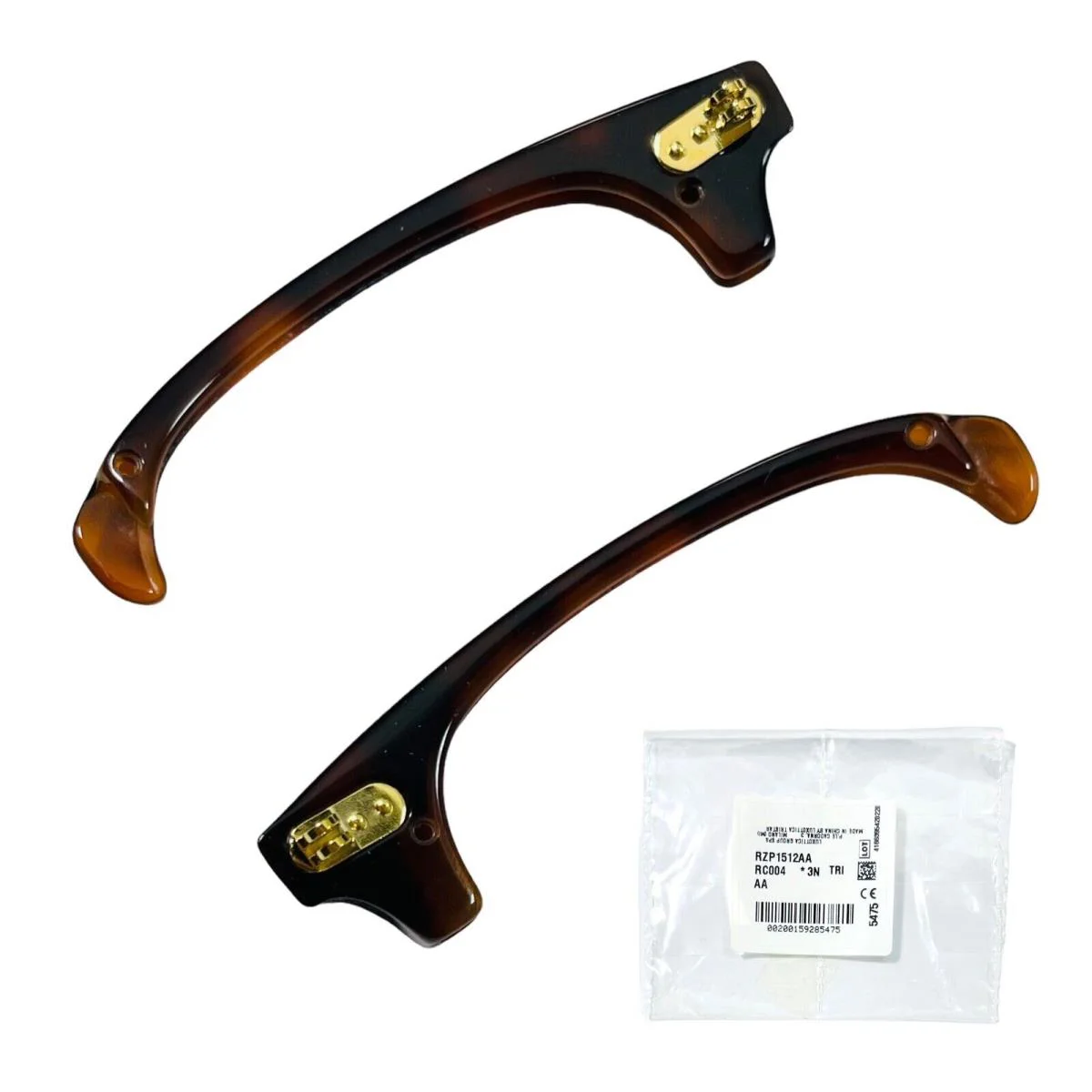 Ray Ban RB2176 Clubmaster Folding Replacement Brown Tortoise Browbar Size 51mm - Brown Tortoise