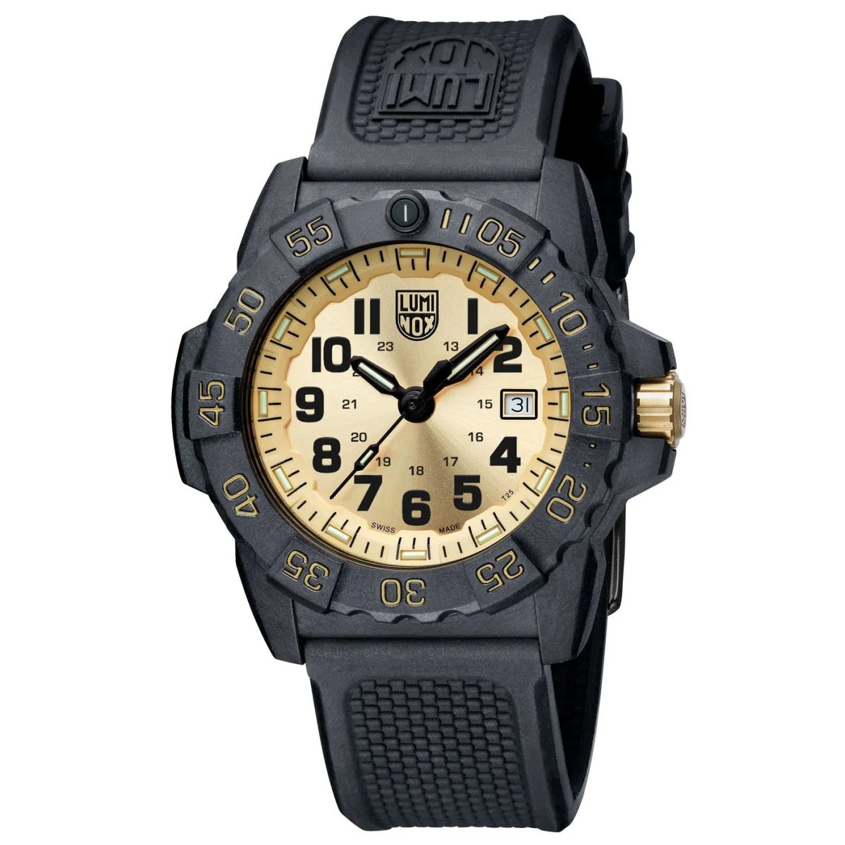 Men`s Navy Seal 45mm Quartz Watch XS.3505.GP.1 by Luminox