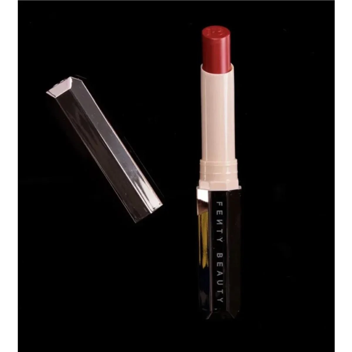 Fenty Beauty Mattemoiselle Plush Matte Lipstick Ma` Damn Royal Red Madamn