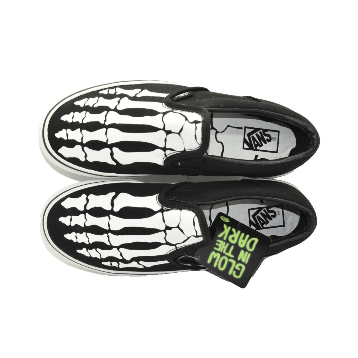 Vans shoes Skeleton Feet - Black/White 1
