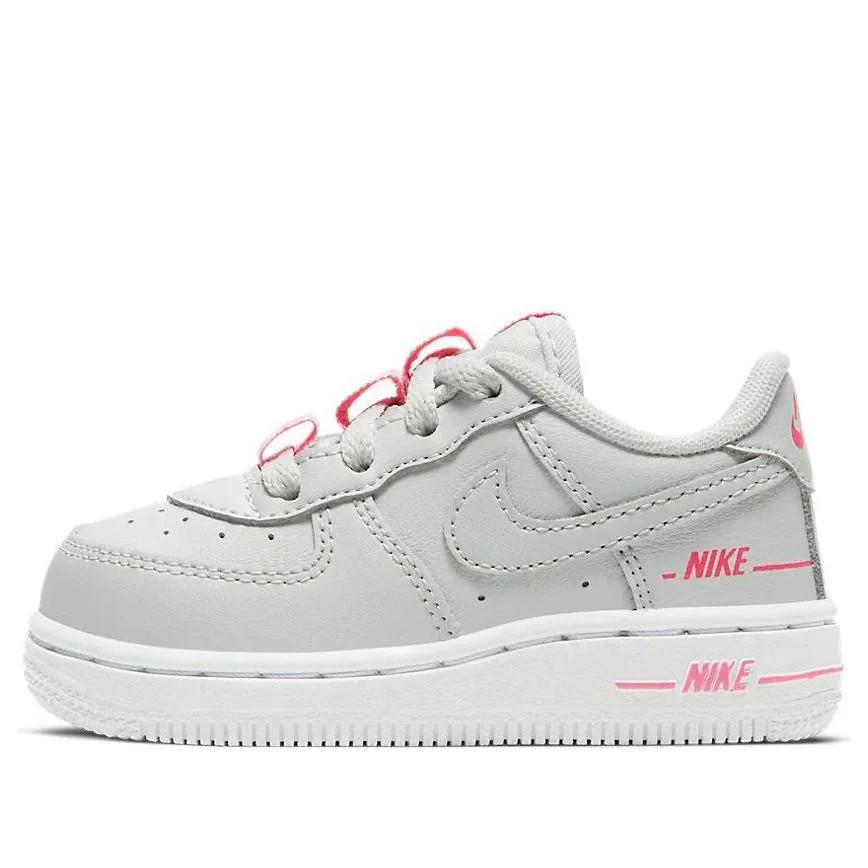 Nike Air Force 1 Low LV8 3 CW0986-002 Sneaker Toddler Gray White Walking Shoes - Gray