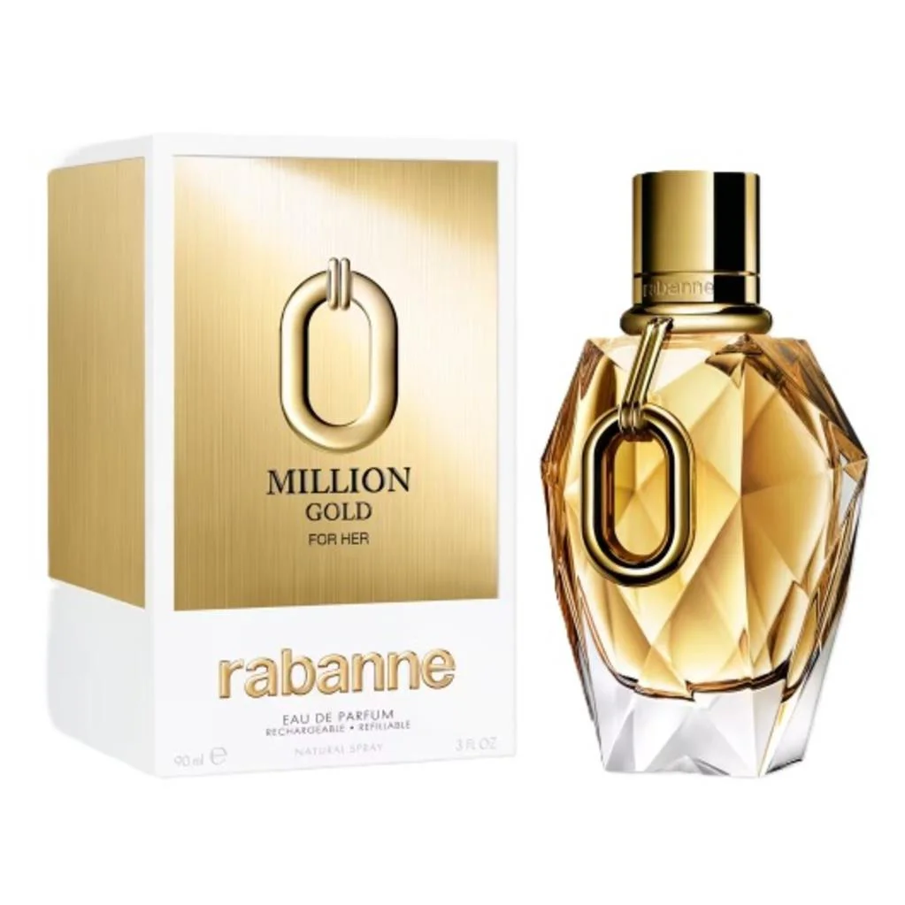 Million Gold For Her Eau De Parfum 3.0oz by Paco Rabanne