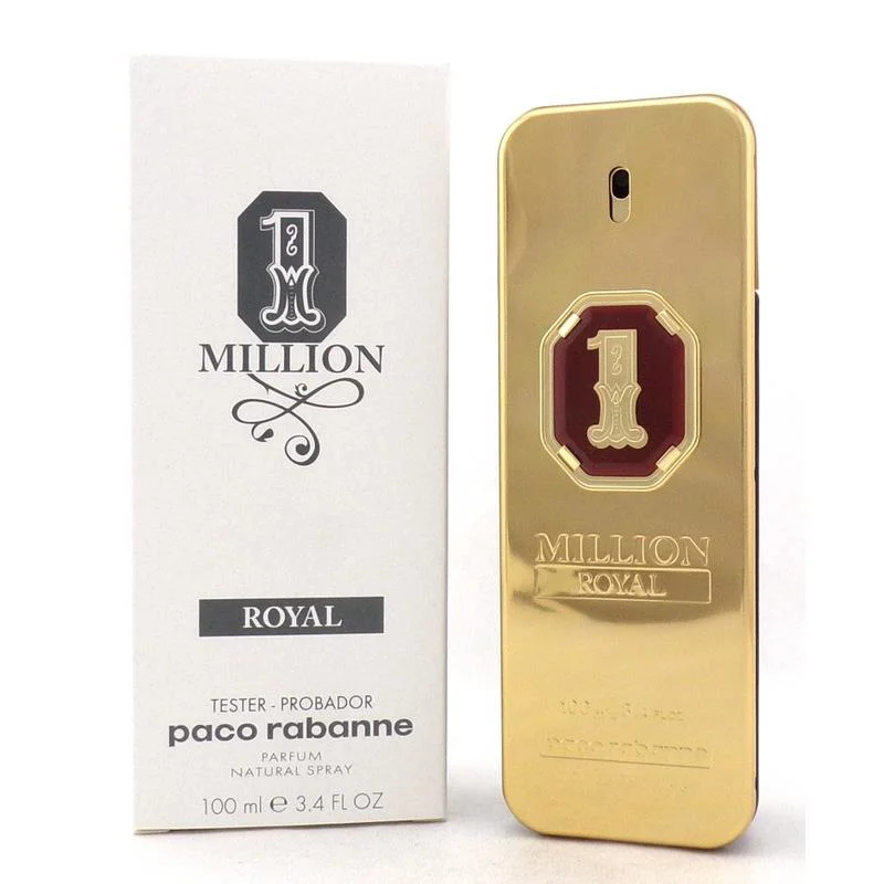 Men`s 1 Million Royal Parfum 3.4 oz Tester Fragrances by Paco Rabanne