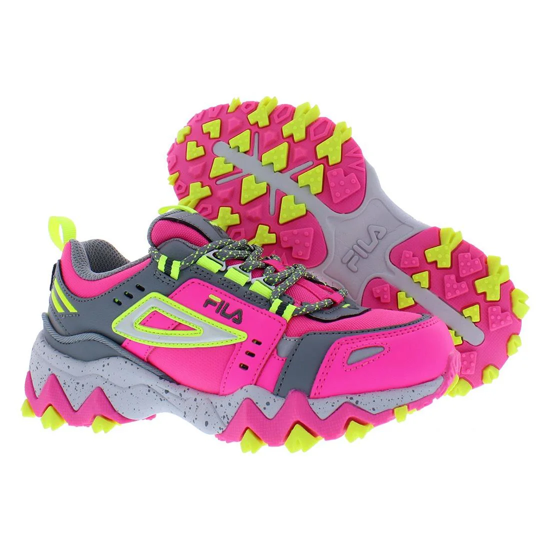 Fila Oakmont Tr Girls Shoes - Pink/Grey, Main: Pink