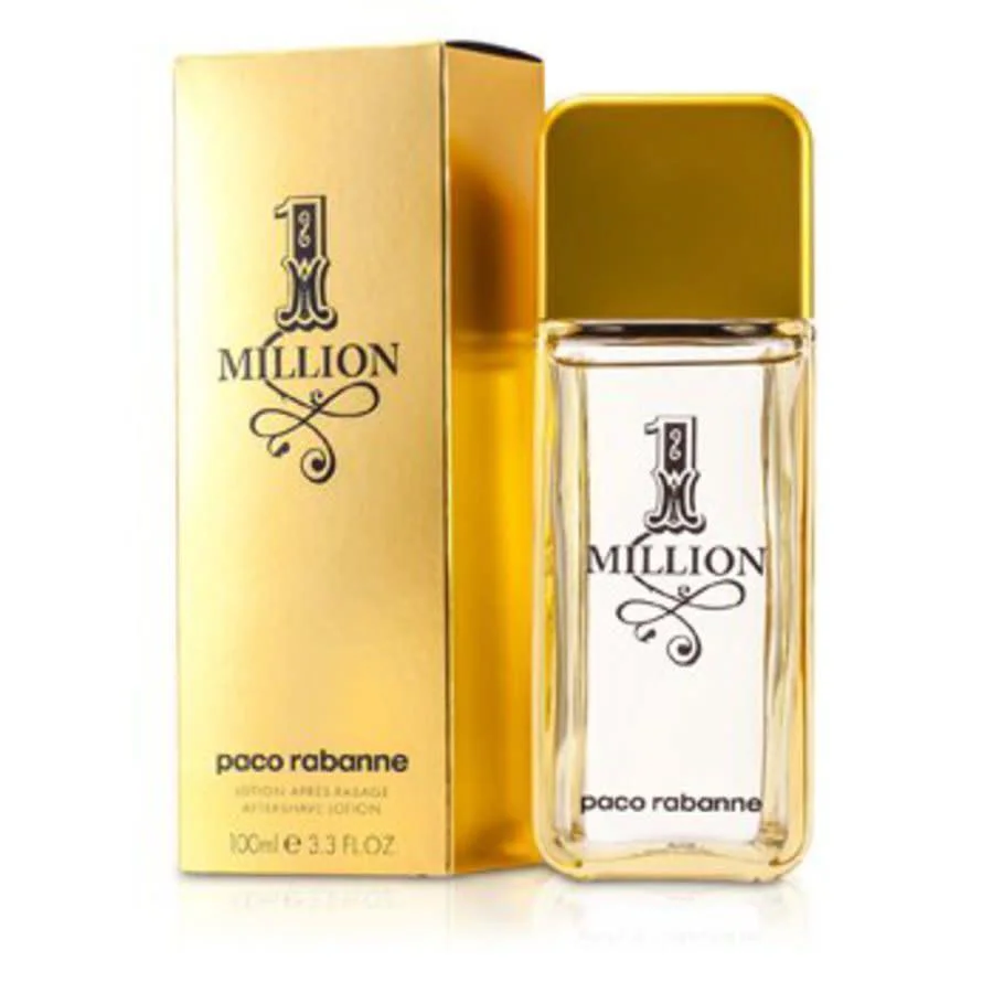 Men`s 1 Million Aftershave Lotion 3.3 oz Fragrances 3349666007983 by Paco Rabanne