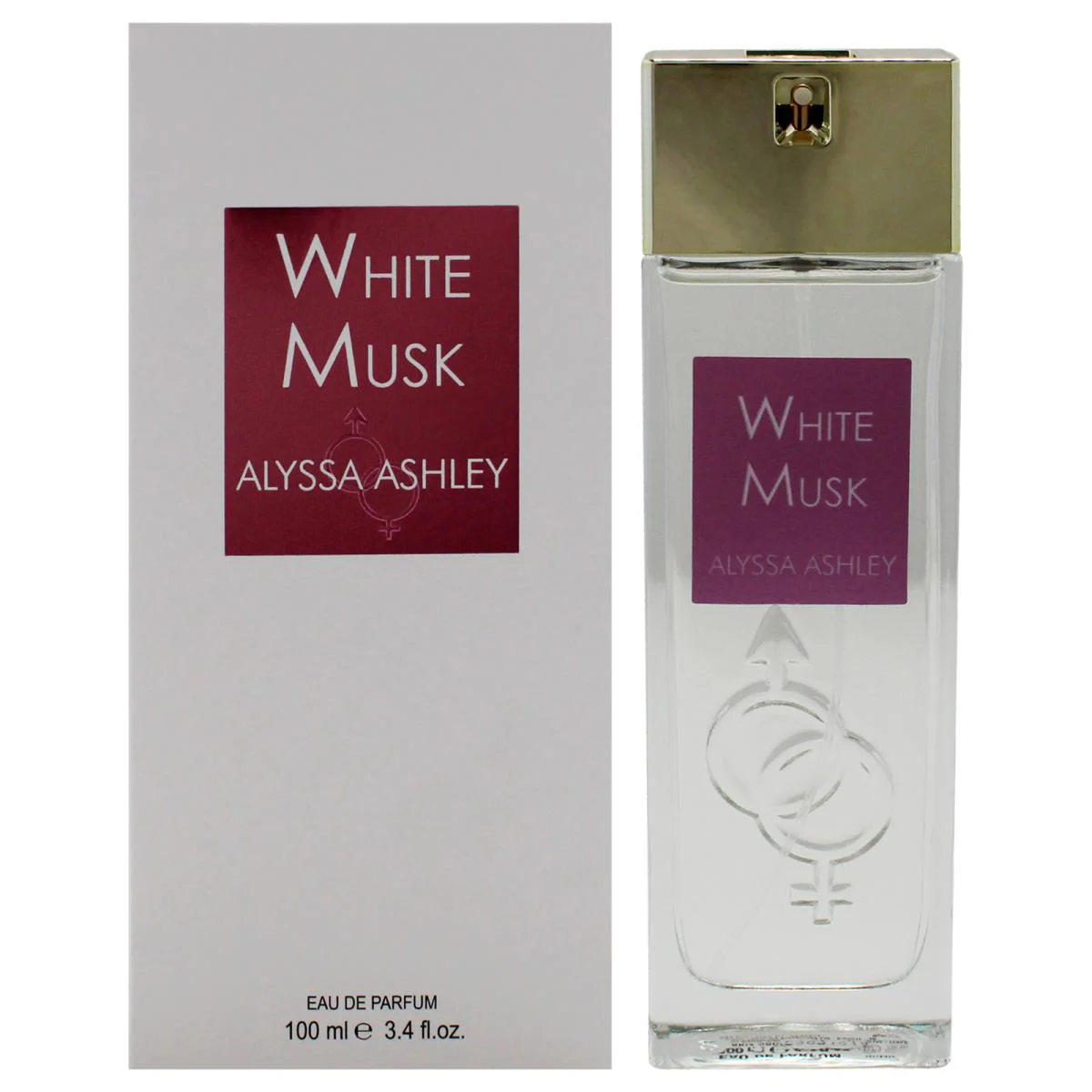 2 Pack White Musk by Alyssa Ashley For Women - 3.4 oz Edp Spray