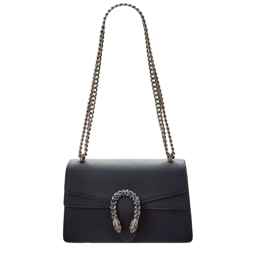 Tiffany Fred Paris Crystal Dragon Leather Crossbody Women`s Blue by Louis Vuitton