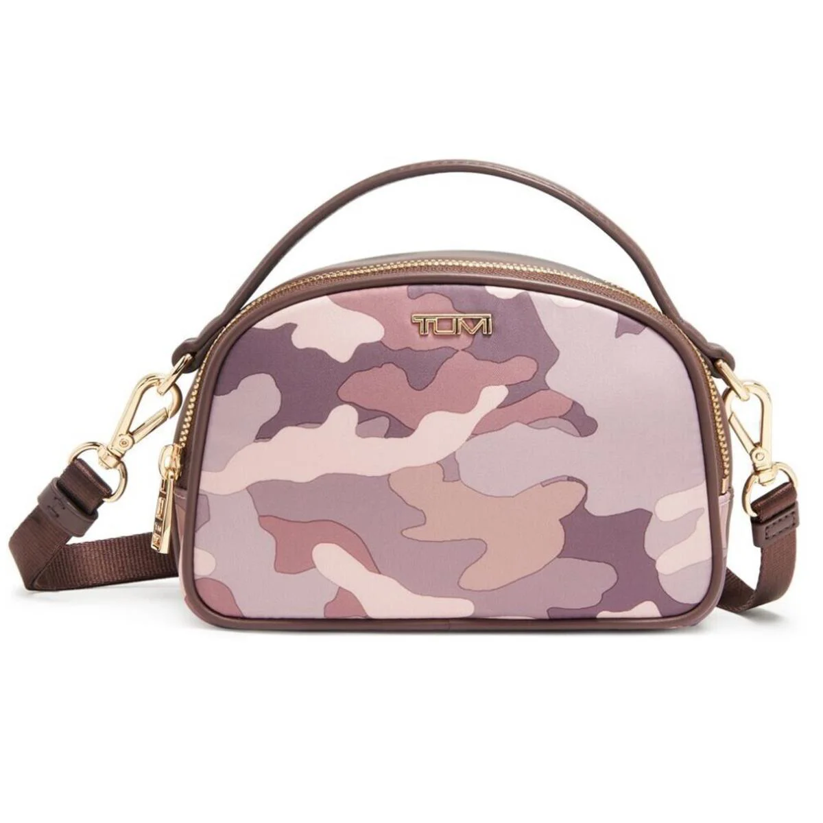 Voyageur June Crossbody  Tracer Camouflage Pink Last by Tumi