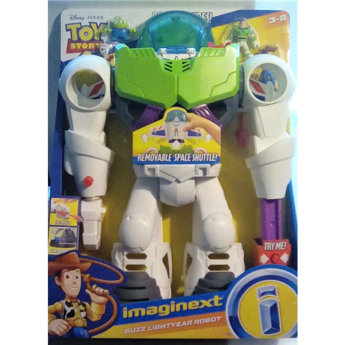Fisher-price Imaginext - Disneypixar Toy Story Buzz Lightyear Robot Playset