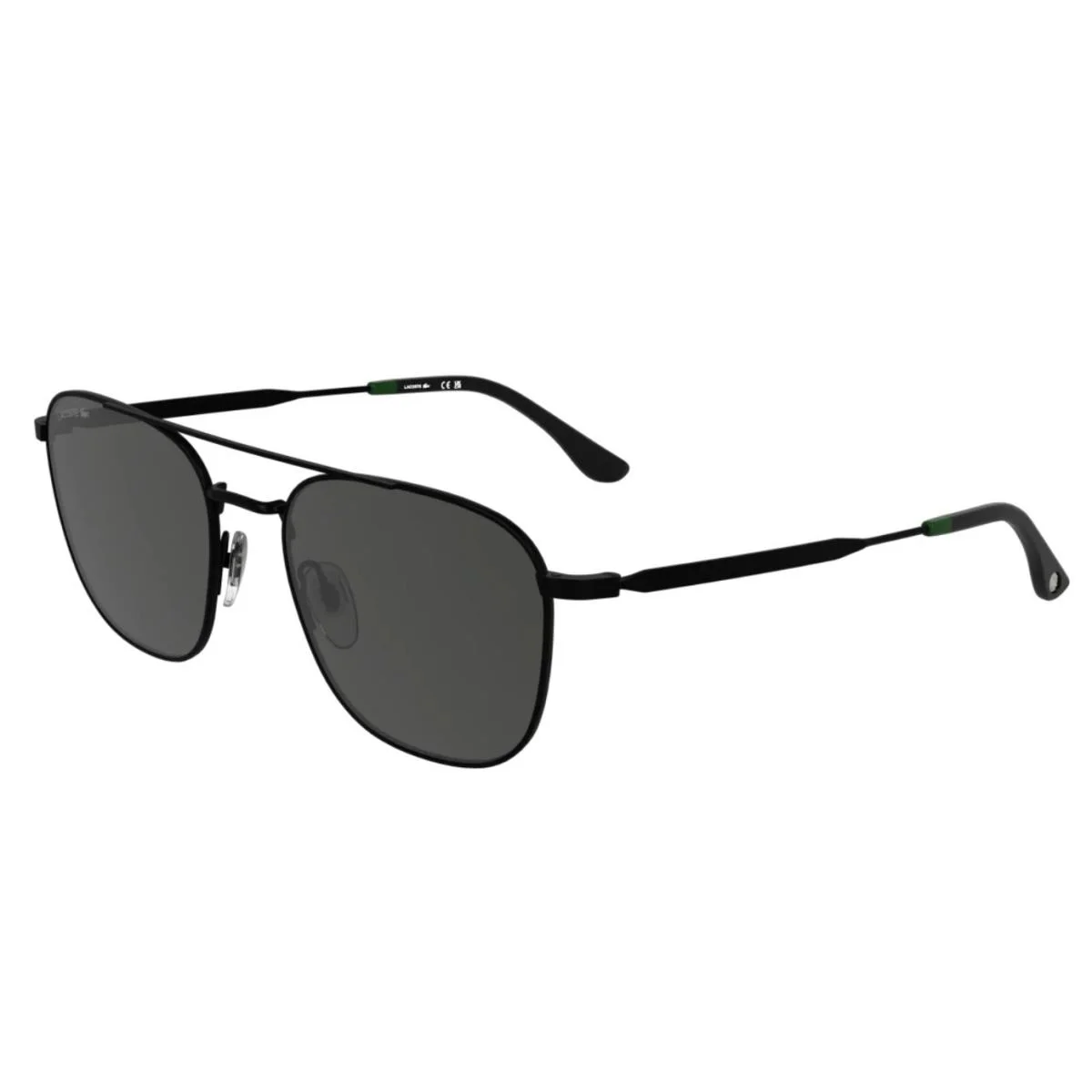 Lacoste L269S 002 Sunglasses Matte Black/grey Rectangle Shape 55mm