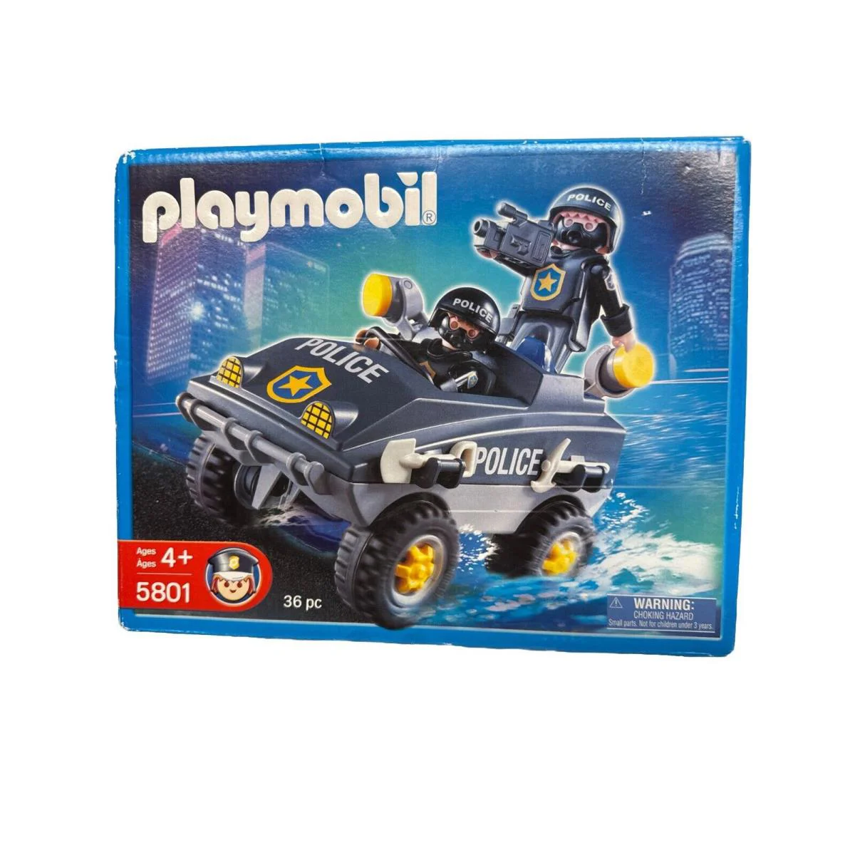 Playmobil 5801 Swat Team Vehicle 36 pc