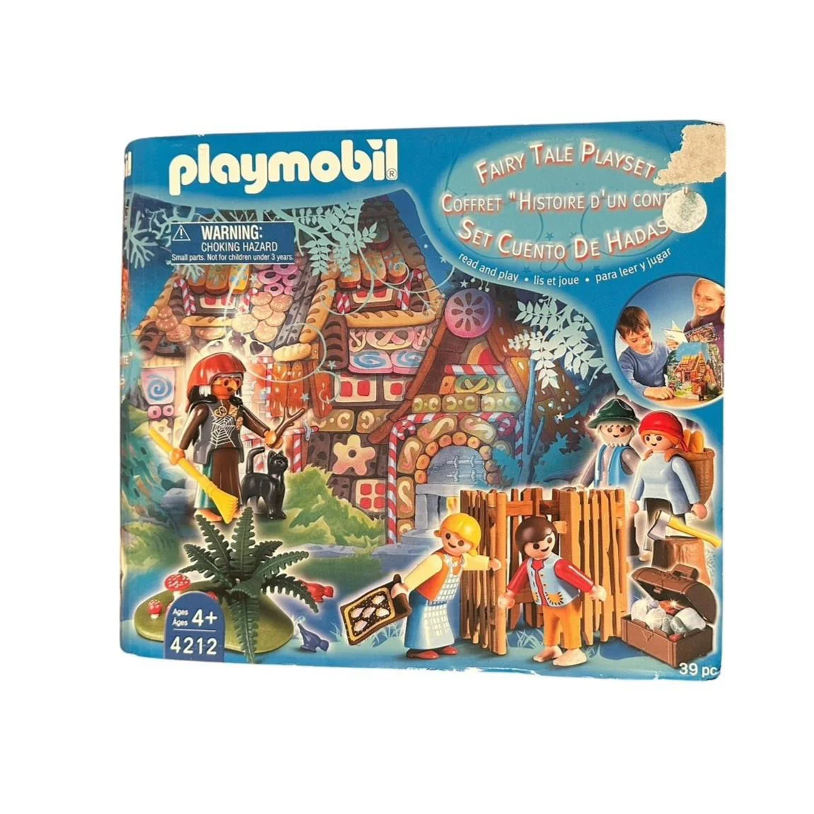 Vintage Playmobil 4212 Fairy Tale Magical Woods Hanse Gretel Story Book