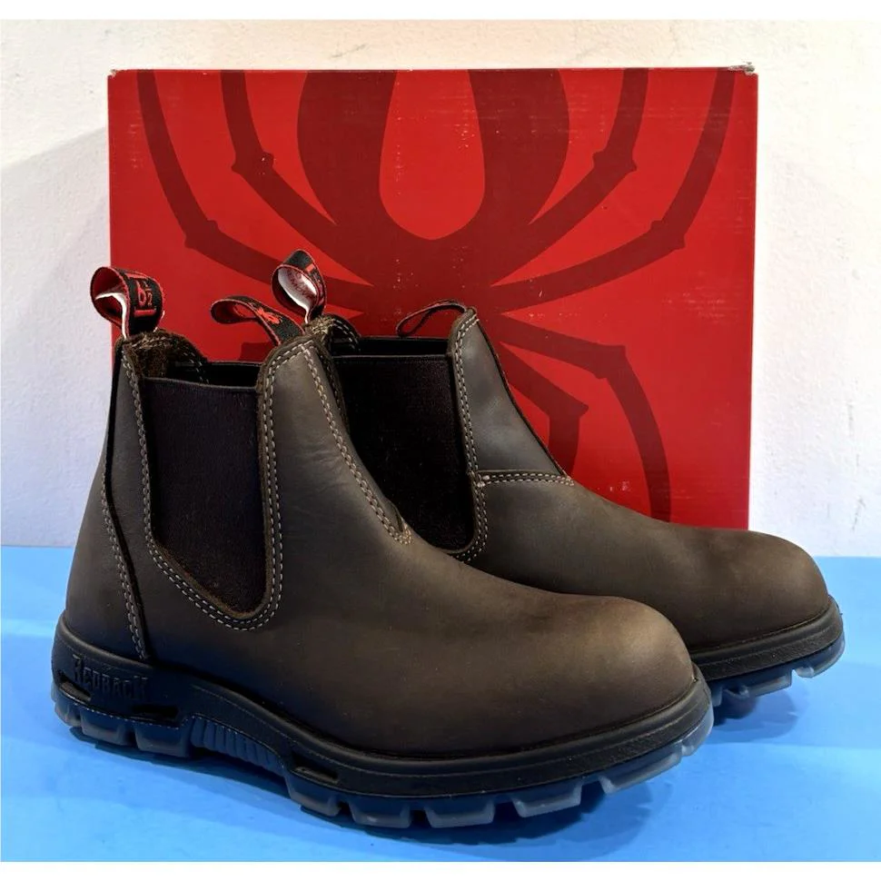 7.5 US Men`s  Nevada Tpu Soft Toe Boots Unpu Puma Brown by Redback